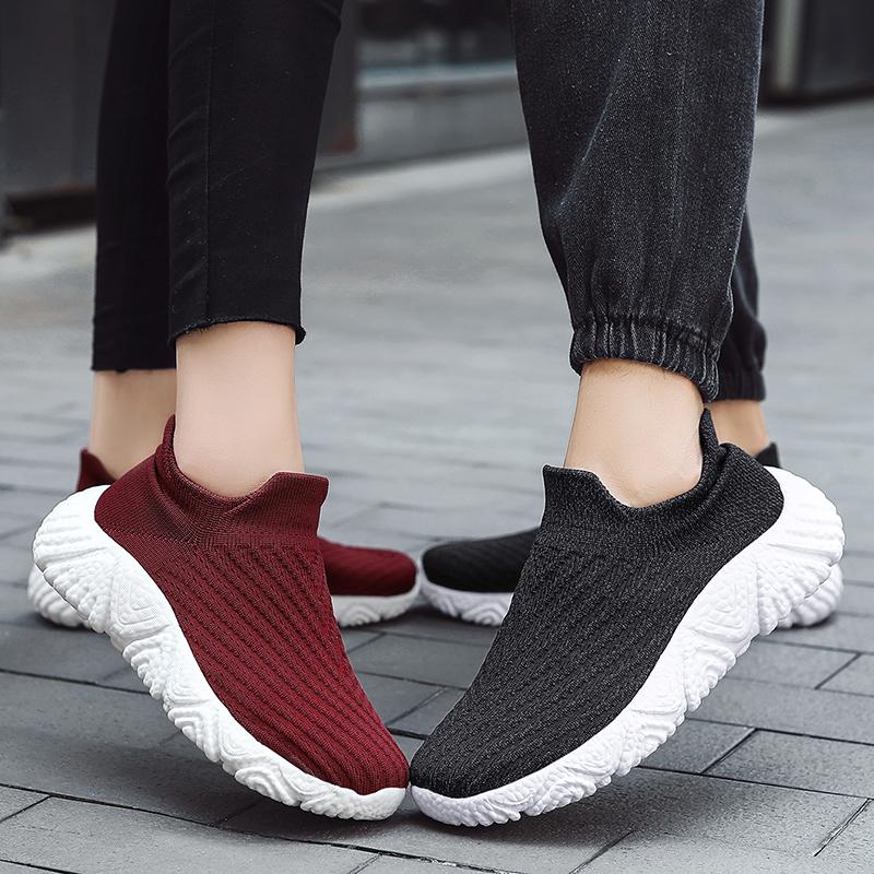 New Arrivals Women's Sock Shoes Knit Breathable Socks Sneakers for Men Comfort Light Casual Sneaker Man Zapatillas De Deporte