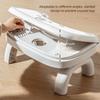 Non-slip Folding  Toilet Footstool Ergonomic Under Desk Footrest Toilet Seat  Bathroom Accessories