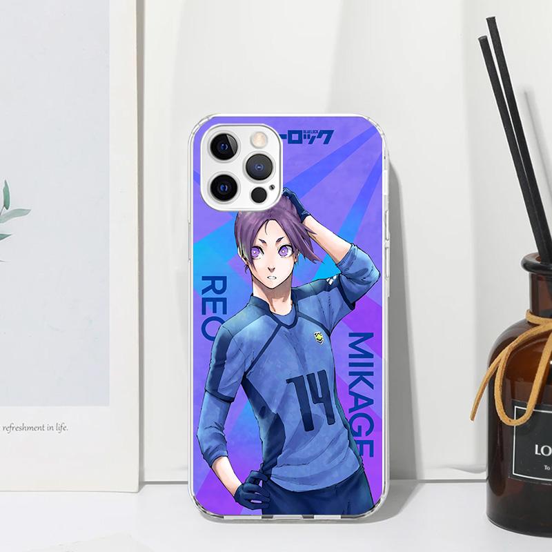 

Hot Anime Blue Lock Phone Case For Iphone 17 Air 16 15 Plus 16E 14 Pro Max 13 Mini 12 11 7 8 SE Fundas Soft Back Cover 17 Air 16 iPhone 15 Pro