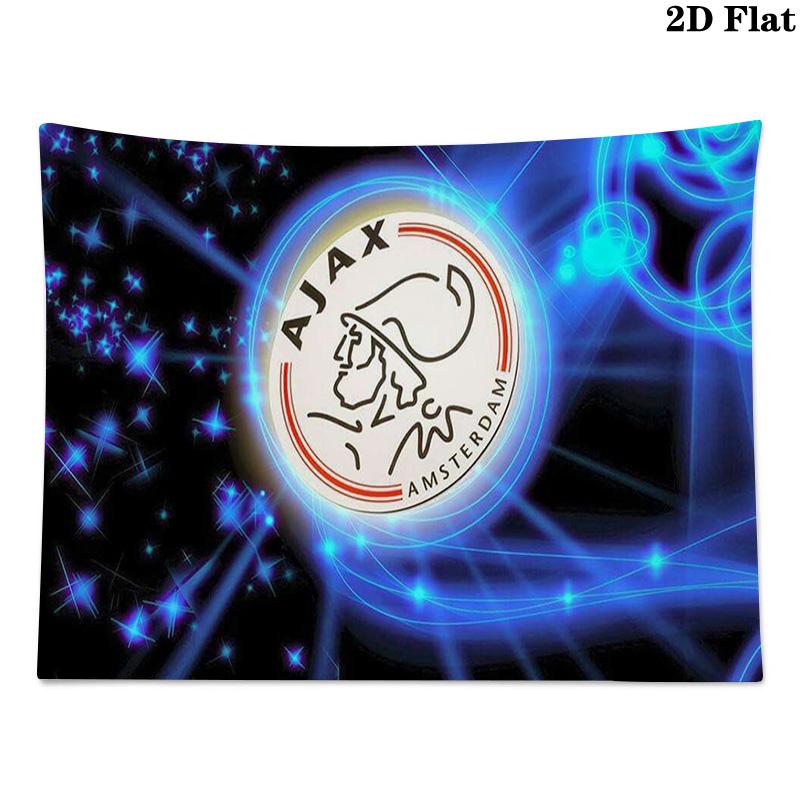 AFC Ajax Wall Tapestry Aesthetic Wall Hanging Printed Fabric Blanket Decorative Tapestries for Bedroom Living Room Home Decor