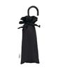 Parasol Blackout Classic Frill Mini Black 50cm Fully Blackout UV Protection For Sunny or Rainy Folding Umbrella [2022] Wpc. 100% Women's 801-134