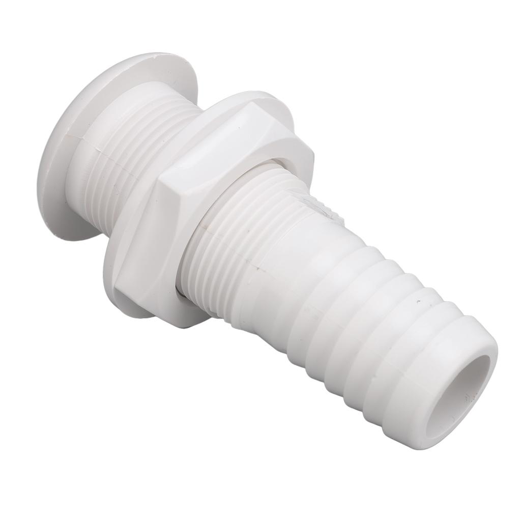 Boat Through Hull Connector 29mm Outlet   Drainage Straight Drain Outlet Fittings Boat Plumbing Fittings