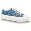 Lv Stellar Low Top Denim Blue Women's 1A4WT