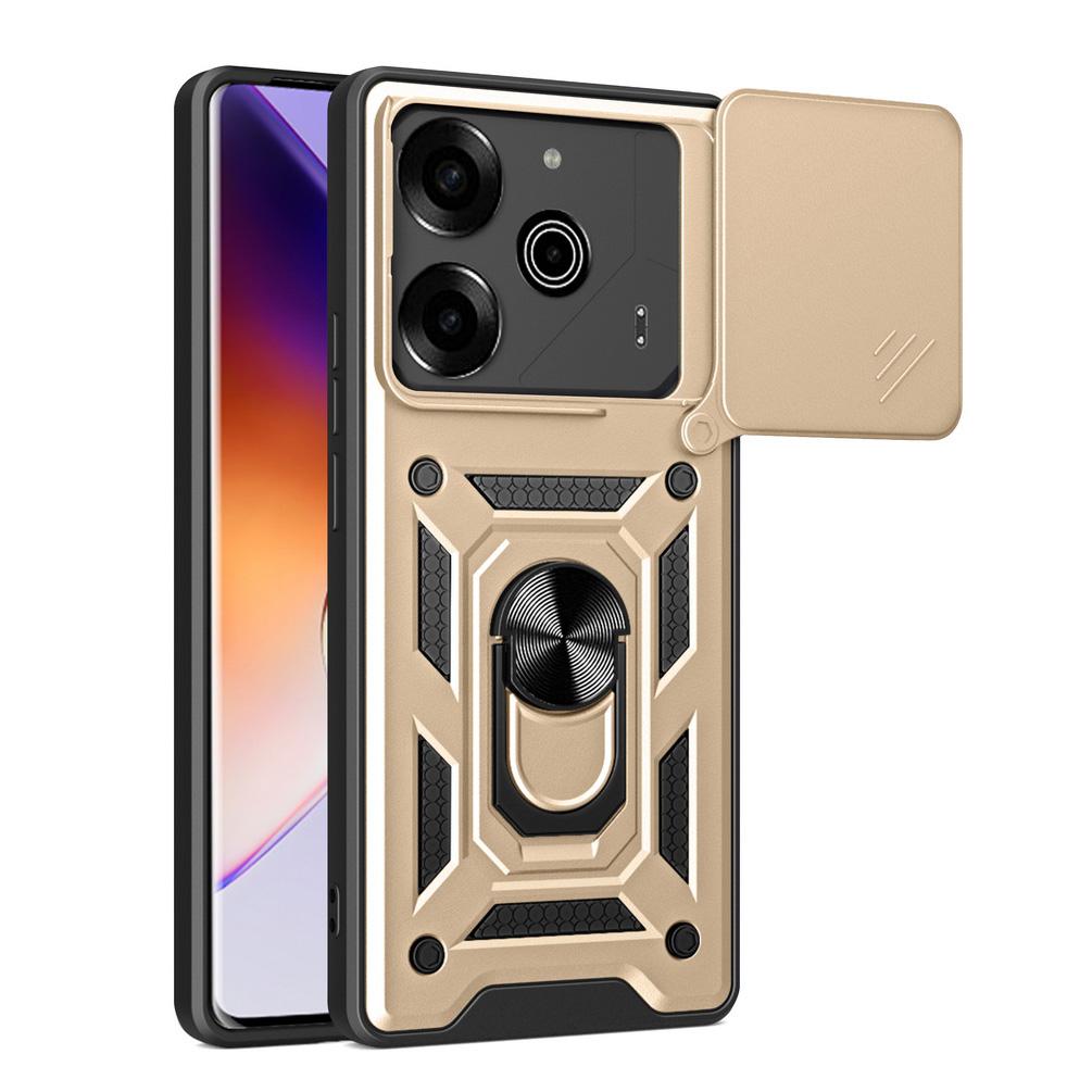 Camera protect case for Tecno POVA 6 Pro Pova6 TECNO POVA 5 Armor Hybrid Ring Back Cover