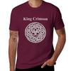 1982 King Crimson Vintage Discipline Album Promo T-Shirt quick-drying Short sleeve tee mens plain t shirts