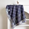 Wenxiang Retro Plaid Autumn/Winter Scarf & Shawl