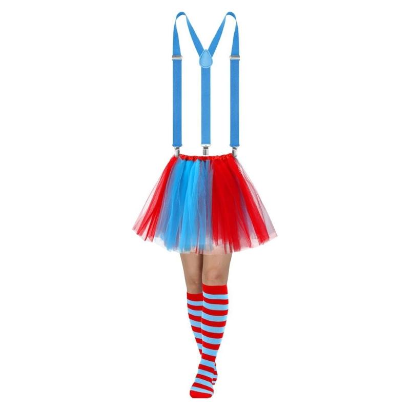 

Soft Tulle Girls Christmas Halloween Cosplay Costumes Mesh Skirt Colorful Girls Skirt Outfits Rainbow Tutu Short Skirt 1
