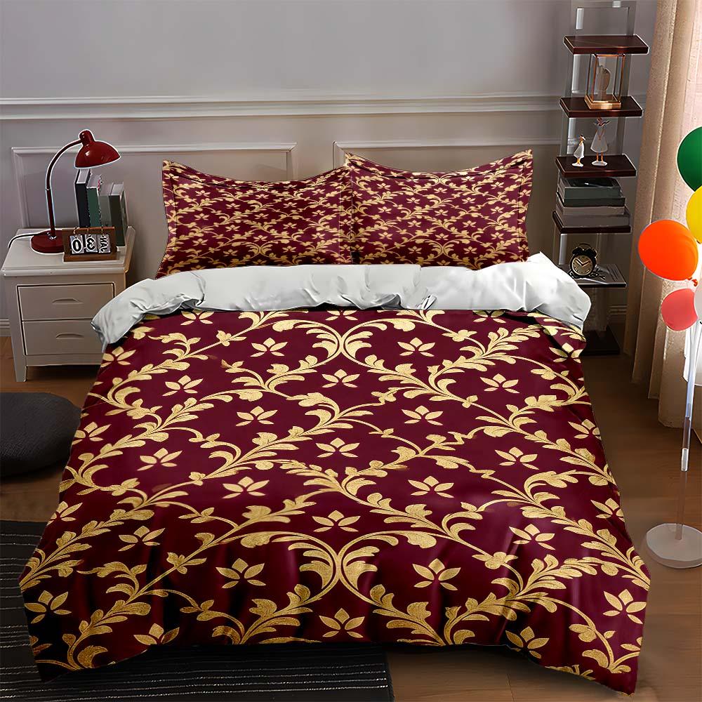 

Floral, ornate, elegant. Bedding Duvet cover sets Duvet covers Pillowcases gifts (1 * Duvet Cover 2 * Pillowcases, without duvet insert) 135x200cm