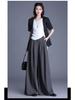 Spring Arrival High-Waisted Wide-Leg Bell Bottoms - Fashionable, Slimming, and Floor-Length