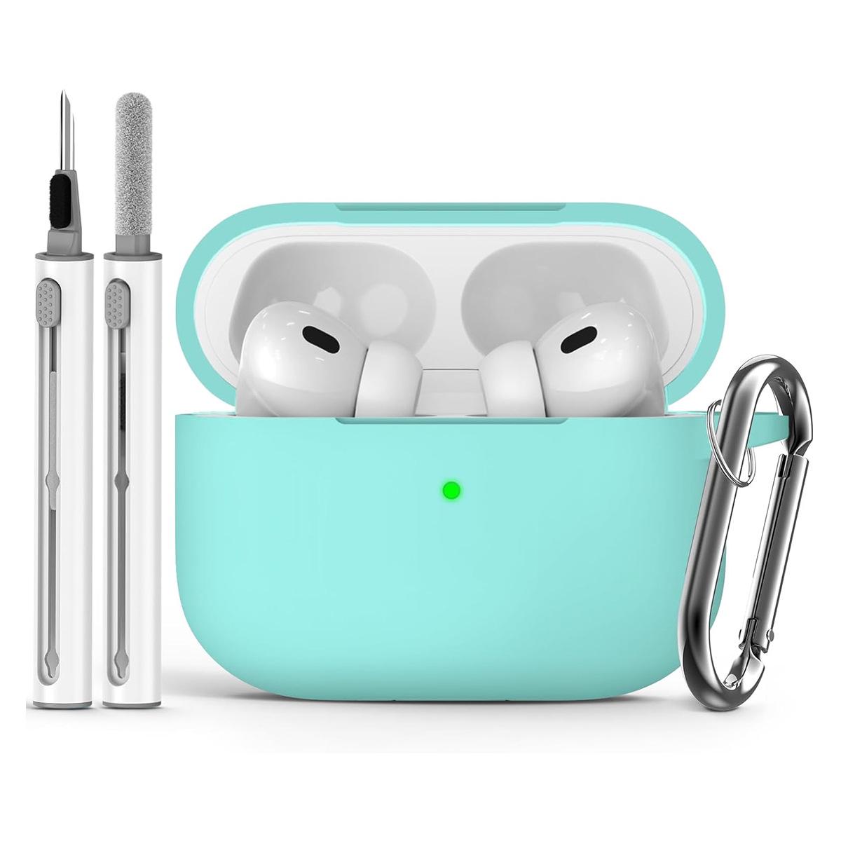 

Самый продаваемый силиконовый защитный чехол для AirPods Pro 3, модель 2025 года с ремешком - однотонный Airpods Pro