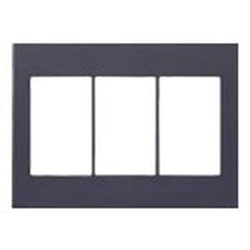Panasonic Advance Series Select Switch Plate 3-Gang Matte Gray WTA8103H 162×6.8×120mm