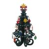 Desktop Display Wooden Christmas Tree Window Display Handmade Christmas Ornaments  Home Decoration