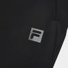FILA Fitness Series Simple Brand Logo Comfortable Fleece Knit Sports Pants Men bottoms Deep-Black A11M511613F-BK