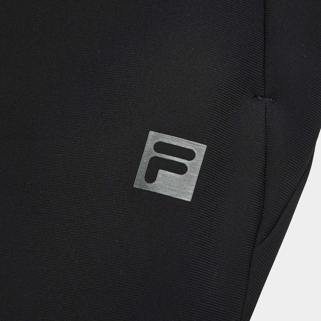 FILA Fitness Series Simple Brand Logo Comfortable Fleece Knit Sports Pants Men bottoms Deep-Black A11M511613F-BK