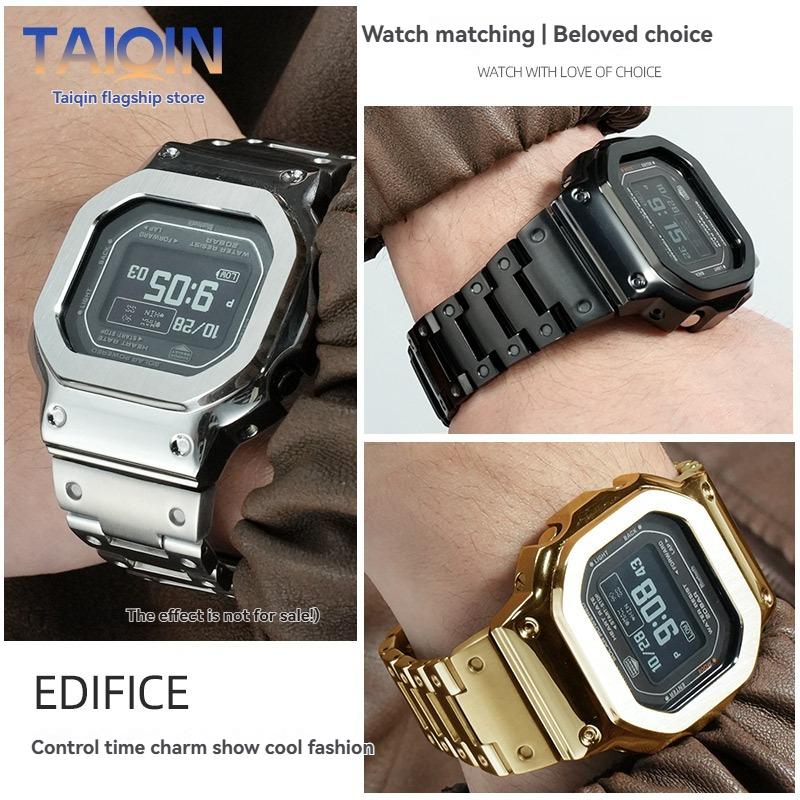 DW-H5600 Metallgehäuse+Armband Für Casio 3516 DW-H5600 Armband H5600 Stahlgehäuse Metallarmband für Herren H5600 MOD-Kit Zubehör