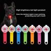 LED Pet Dog Cat Collar Pendant Night Safety Luminous Light IPX7 Waterproof Flashing Harness with Light for Dog Accessories