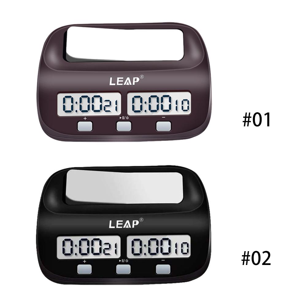 Digital Chess Clock Professional Chess Timer Multi-Function Portable Chess Timer Battery Powered Game Timer for Chess Lovers