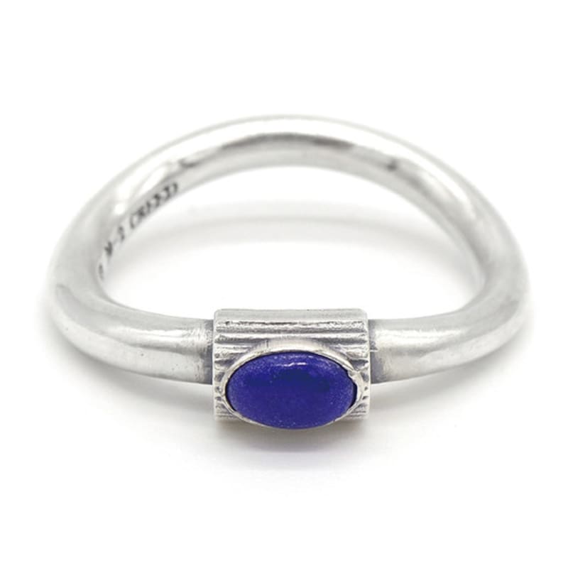 ODDCOLLET Texture Ring (blue)