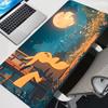 Van Gogh Starry Sky Pikachu Desk Mat NonSlip Large Gaming Mouse Pad Waterproof Anime Keyboard Pad