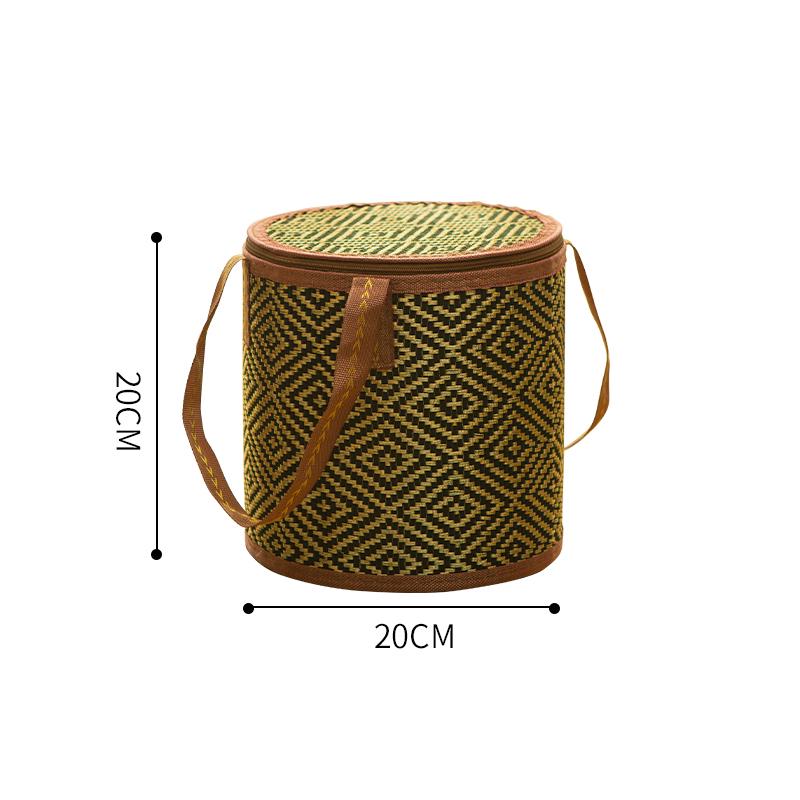 Pu er Tea Bamboo Woven Basket Set