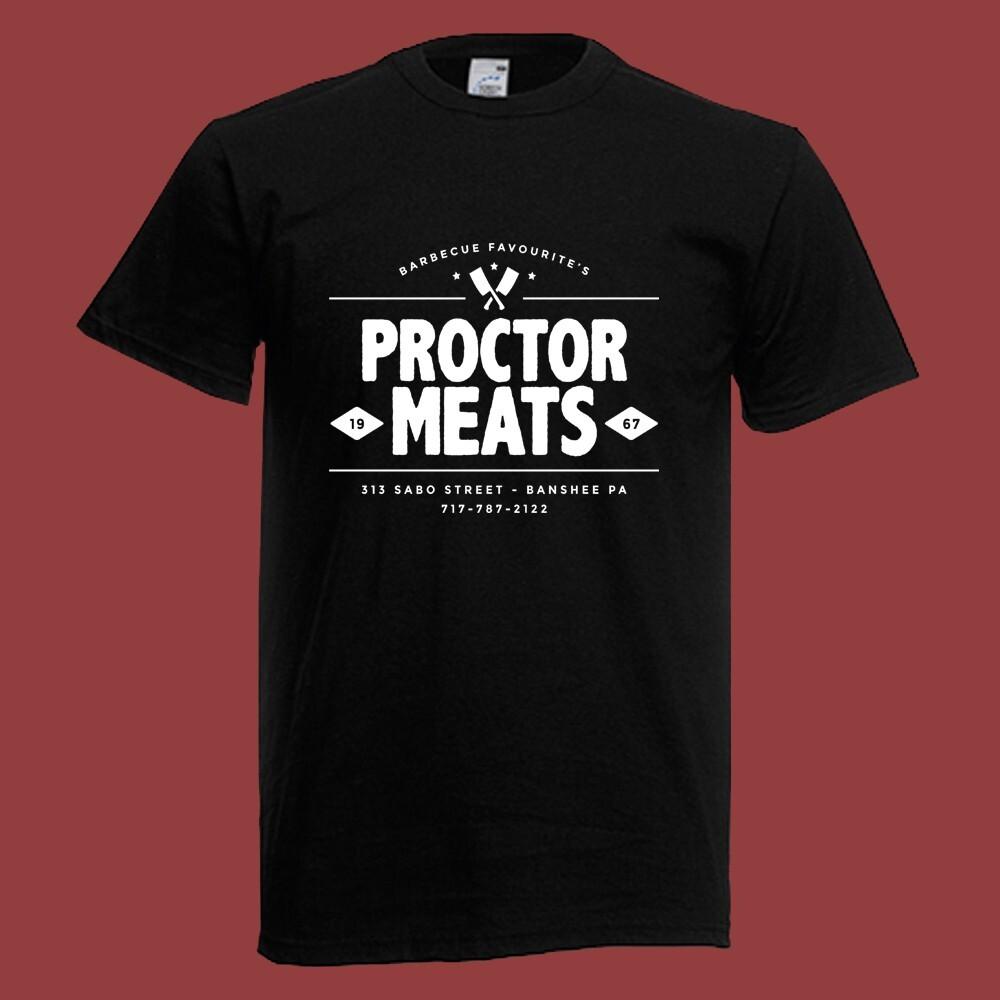 Proctor Meats Banshee TV Show Men s Black Size S-4XL S