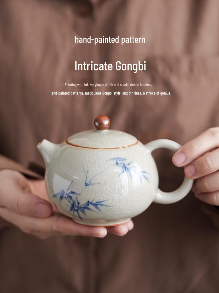 2026 Premium Ceramic Tea Set: Luxury Teapot & Teacups for Home or Office