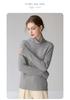 Women's Cashmere Stripe Knit Sweater - Soft and Skin-Friendly Autumn/Winter Base Layer
