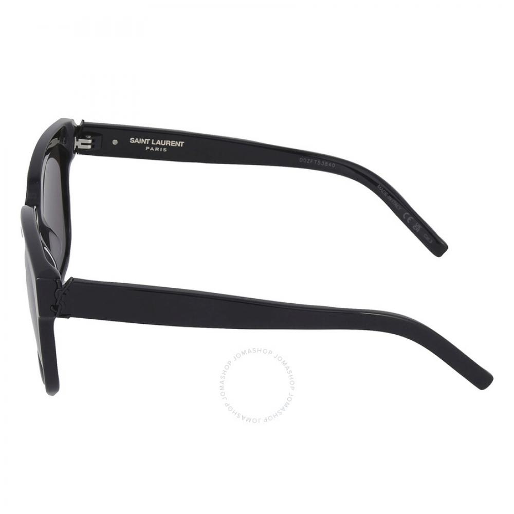 Saint Laurent Grey Square Ladies Sunglasses Sl M40 001 54