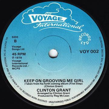 

7inch Record CLINTON GRANT - I m Going To Love You (My Way) VOY002 Voyage Internat 1979 UK Reggae, Ska & Dub Used