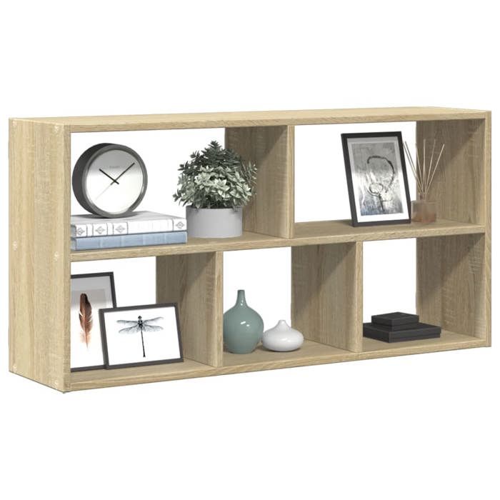 VidaXL Wall Shelf Sonoma Oak 100x25x50 Cm Engineered Wood 853274