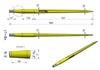 Ząb Ładowacza Ciężki Uniwersalny Prosty L- 880 Mm Tur Na Tuleję W-5791200 Waryński