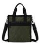 Mini Tote Bag N/S Bi-Color Quilt Midnight Forest Detachable Strap MH/1108
