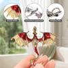 10Pcs Alloy Dragon Shape Charms Stylish Cartoon Spread Wing Dragon Enamel Pin Creative Jewelry Accessories Lapel Brooch Badge