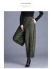 Warm Quilted Cocoon Pants for Middle-Aged Women - Chinese Style, Age-Reducing, Autumn/Winter Cotton, Loose Fit, Casual Tulip Design