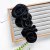 3D Ruffle Flower Appliques Handcraft Materials Kits Crafting Garment Accessories Dance Costume Project Sewing On Patches