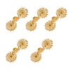 Squisito Bottone Nodo Orientale Fatto a Mano Bottoni da Cucito in Tessuto Chiusure Per Cheongsam Abiti da Sposa Cucito Artigianato