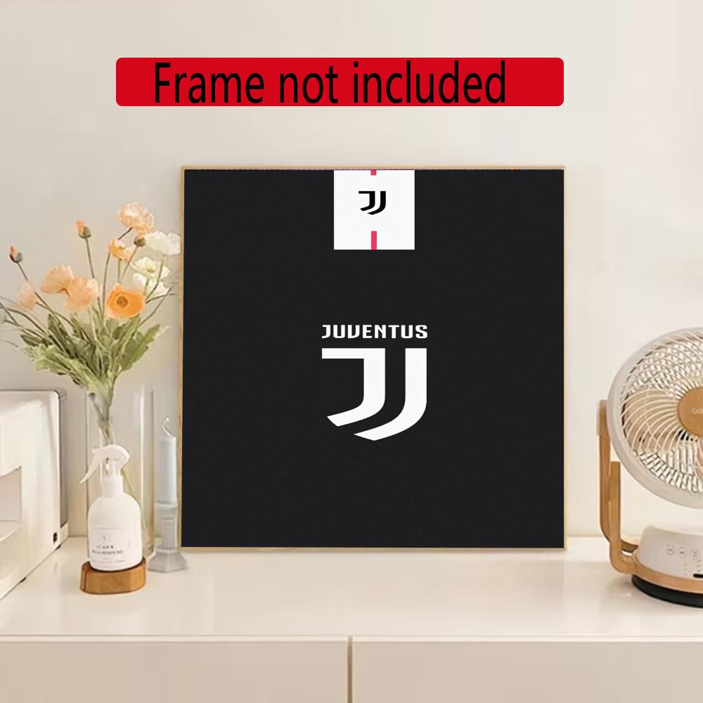 Juventus 5D Diamond Painting Round Diamond Rhinestones Mosaic Diamond Embroidery Wall Paintings Rhinestones Gift Frameless
