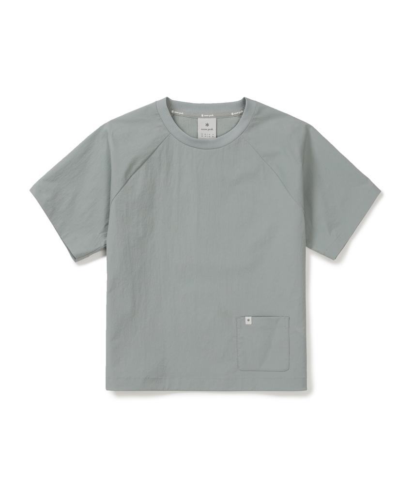 SNOWPEAK APPAREL Root Women'S Pocket Short Sleeve T-Shirt (S26Mwrts61) Mint