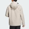 adidas Three-In-One Rain.Rdy Outdoor Waterproof Soft Shell Jacket Men Jackets Light-Khaki IL8973