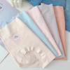 High Waist Solid Color Antibacterial Seamless Tummy Control Large Size Women Underwear