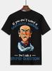 Herren Sarkastisches Grafik-T-Shirt - "Wenn Sie keine sarkastische Antwort wollen..." Prin