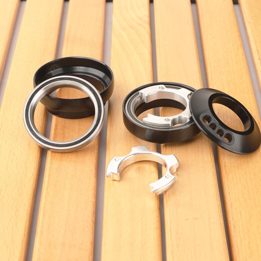 CNC Machined Headset Bicycle Headset Aluminum Alloy Material Sealed Bearings Integrated Handlebar Compatibility