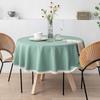 Modern Minimalist Cotton Linen Round Tablecloth Handmade Lace Thickened Table Cloths Simple Waterproof Dustproof No Odor Table Cover