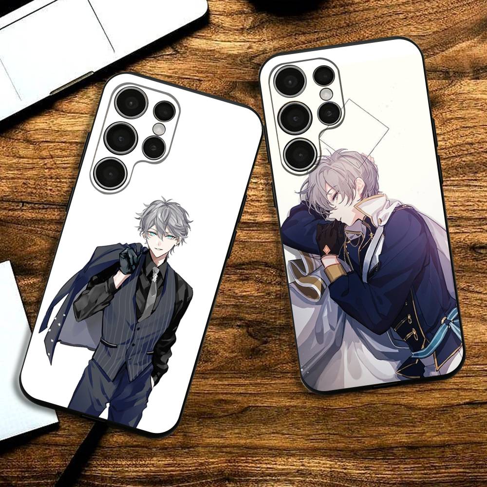 Anime S-Sena I-Izumi Phone Silicone Case for Samsung S24,22,20,23,21,20 Ultra Plus Lite 5G Print Cover
