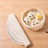 10pcs New Pure Cotton Steamer Cloth Round Non-stick Steamed Mat Household Cotton Gauze Drawer Cloth Steamed Rice and Bun