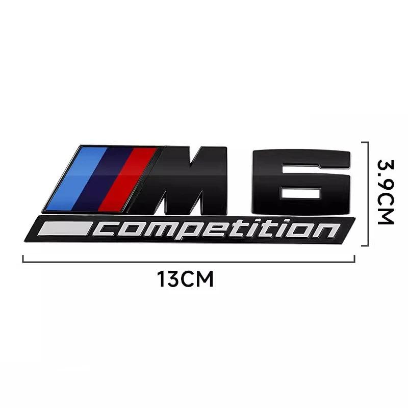 BBKP7 3D Car Decorative accessories M Badge Emblem Decoration Accessories For BMW M3 M4 F07 F34 F30 F20 F10 E60 E46 E53 G01 G02 G05