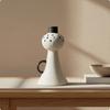 Ceramic Vase Nordic Abstract Artistic Shape Home Decor for Living Room,