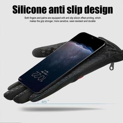 Yousheng Waterproof Thermal Gloves Winter Warm Touchscreen Gloves Windproof Cycling Gloves with Anti-Slip Palms for Men Women Hiking Skiing