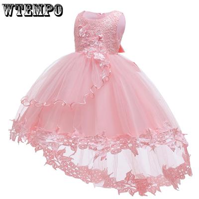Vestidos de Batismo de Natal para Bebês Meninas Renda Princesa 1º Ano Festa de Aniversário Casamento Vestido de Arrastar Recém-nascidos Vestidos Infantis