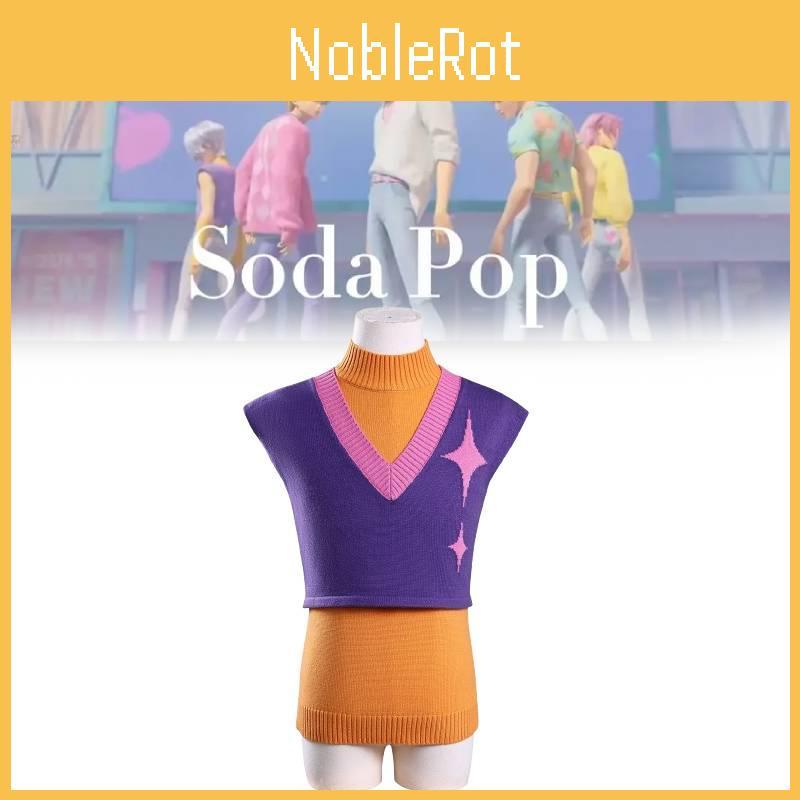 Kpop Demon Hunters Cosplay Costume With Polyester Fabric For Anime Game Role Play